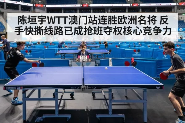 table tennis match action